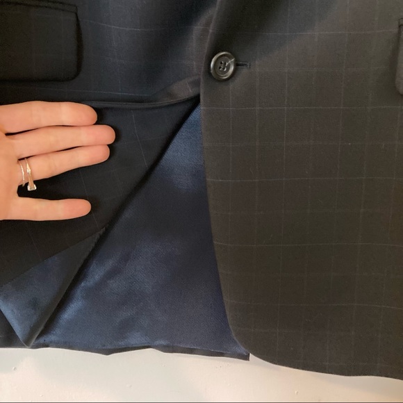 DONATED Mens Burberry London Suit Jacket - Picture 5 of 14